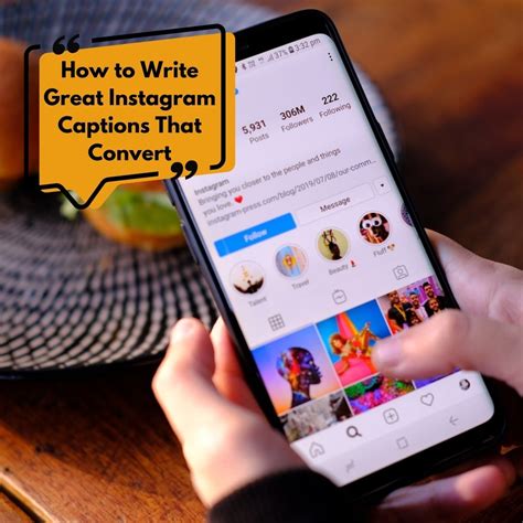 How to Write The Perfect Instagram Caption .